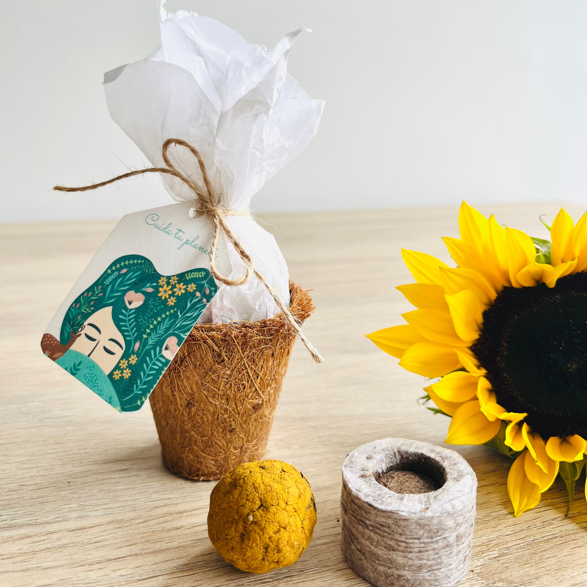 kit girasol personalizada